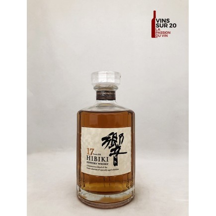 HIBIKI - SUNTORY WHISKY - 17 ANS - 43° - 70CL - JAPON