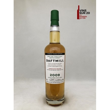 DAFTMILL - SUMMER BATCH RELEASE - 2009 -  46° - 70CL - ÉCOSSE
