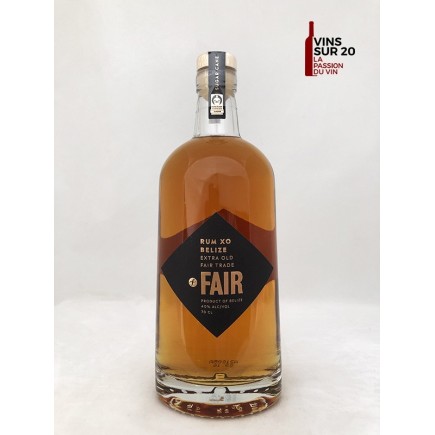 RHUM FAIR - XO - 40° - 70CL - BELIZE