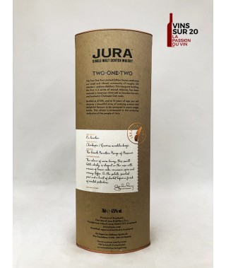 JURA - TWO-ONE-TWO - 13 ANS - 47.5° - 70CL