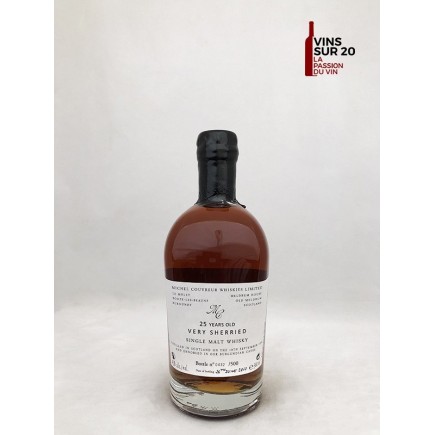 COUVREUR - VERY SHERRIED - 25 ANS - 45° - 50CL