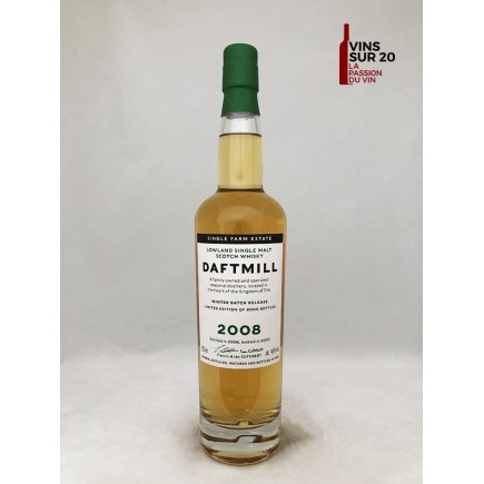 DAFTMILL - WINTER BATCH RELEASE - 2008 - 46° - 70CL - ÉCOSSE