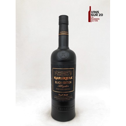 KARUKERA - BLACK EDITION - ALLIGATOR - 45° - 70CL - GUADELOUPE