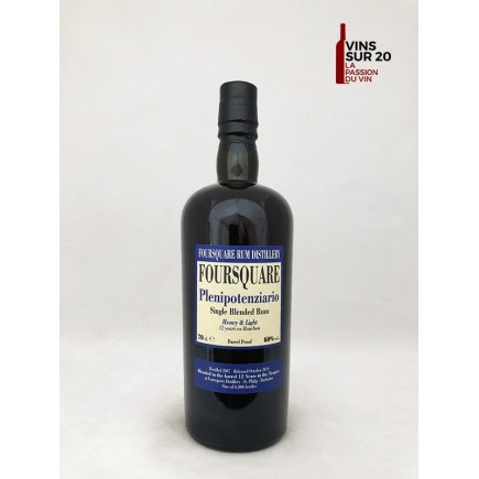 RHUM FOURSQUARE - PLENIPOTENZIARIO - 60° - 70CL - BARBADOS