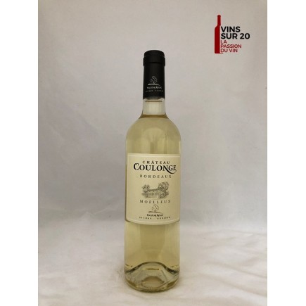 CHÂTEAU COULONGE - MOELLEUX - 2019