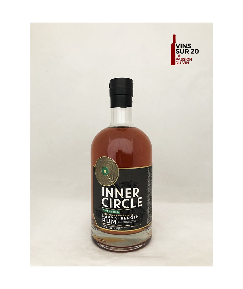 INNER CIRCLE - GREEN OLD NAVY STRENGTH RUM - 5 ANS - 57.2° - 70CL