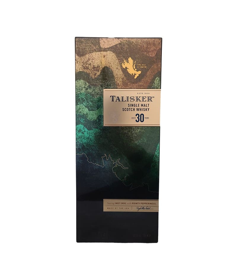 Talisker 30 ans - édition limitée - coffret ouvert