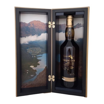 Talisker 30 ans - édition limitée - coffret ouvert