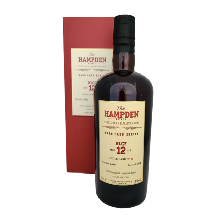 Hampden - 12 ans -HLCF- single cask 80 - 2010