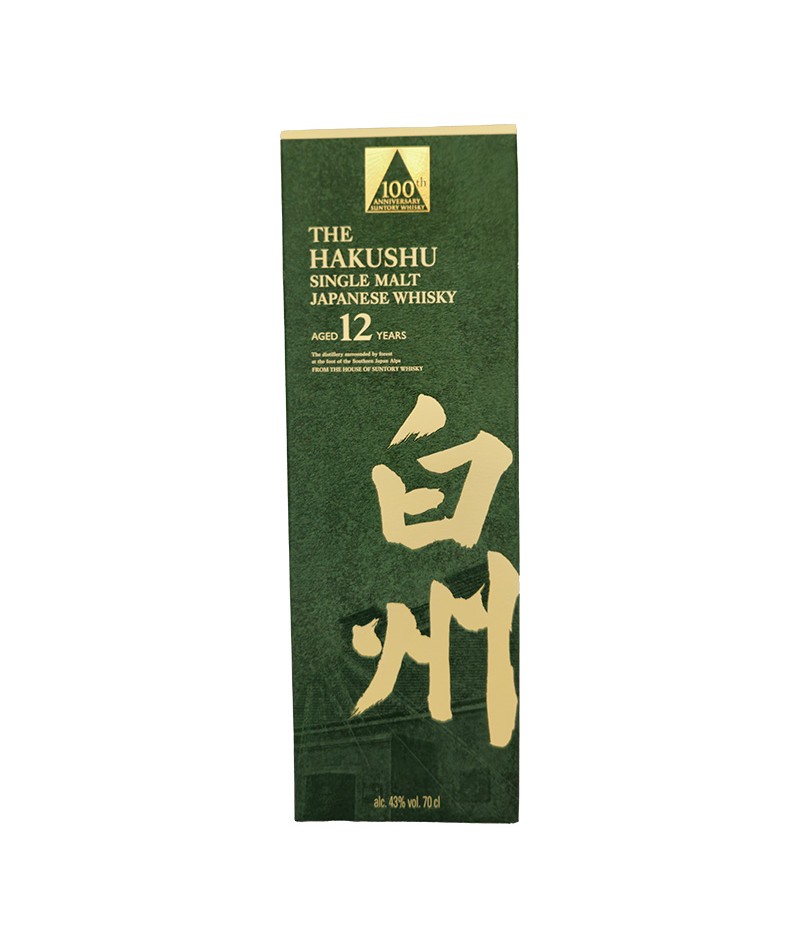 Hakushu – 100th anniversary – 12 ans bouteille