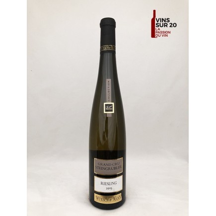 DOMAINE WUNSCH ET MANN - RIESLING - GRAND CRU STEINGRUBLER - 2015