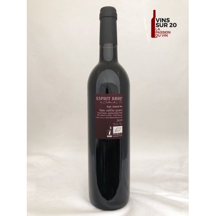 CHÂTEAU DE L'OU - ESPRIT LIBRE - SANS SULFITES - 2019