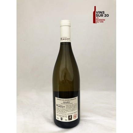 DOMAINE RAGOT - GIVRY - PREMIER CRU CHAMP POUROT BLANC - 2019