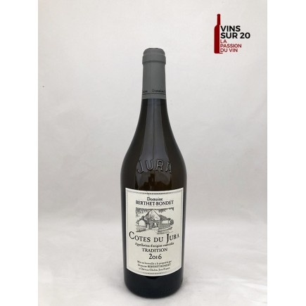 DOMAINE BERTHET-BONDET - TRADITION - CÔTES DU JURA - 2016