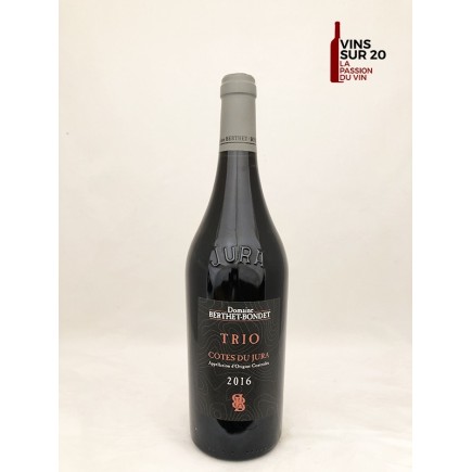 DOMAINE BERTHET-BONDET - TRIO - JURA - 2018