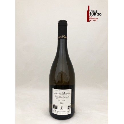 DOMAINE MATHIAS - EN CENAN - POUILLY FUISSÉ - 2020