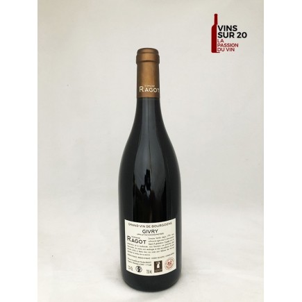 DOMAINE RAGOT - GIVRY - TEPPE DES CHENÈVES - 2019