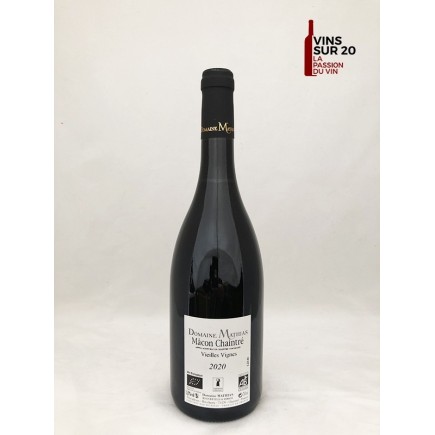 DOMAINE MATHIAS - VEILLES VIGNES - MÂCON-CHAINTRÉ - 2021